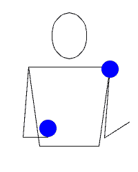 Жонглирование двумя мячиками
